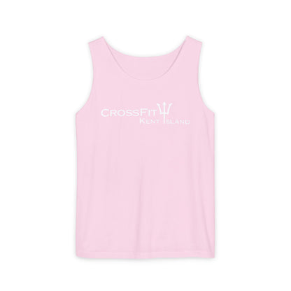 CrossFit Gym Logo Tank Top — Lightweight Garment-Dyed Fitness Tank