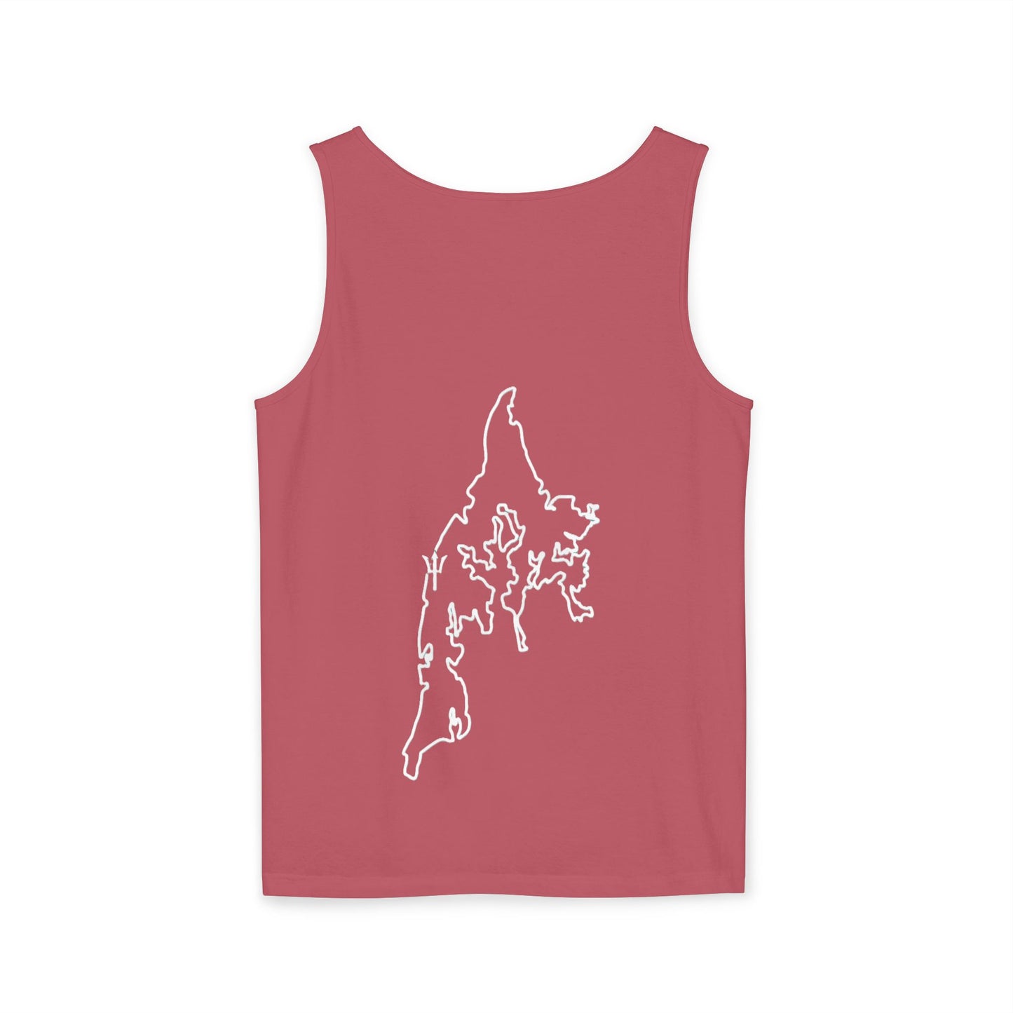 CrossFit Gym Logo Tank Top — Lightweight Garment-Dyed Fitness Tank